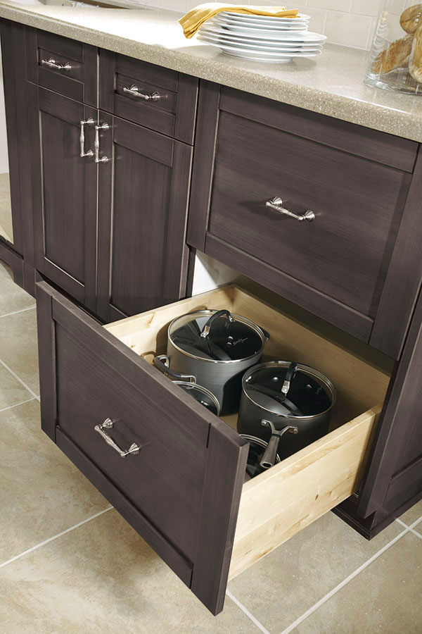 Two Drawer Base Cabinet - Kitchen Craft Cabinetry