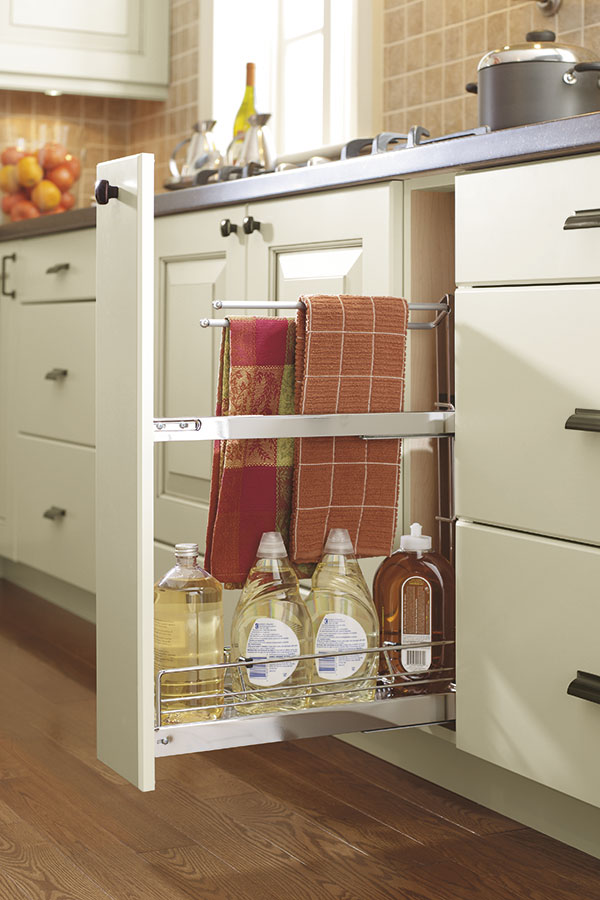 Base Pull Out Tray Divider Cabinet - Kitchen Craft