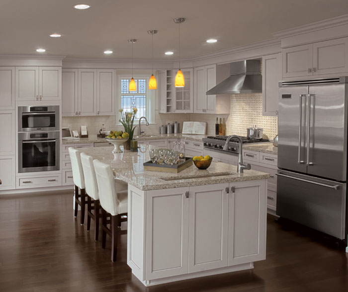 Painted Kitchen Cabinets In Alabaster Finish ?w=200