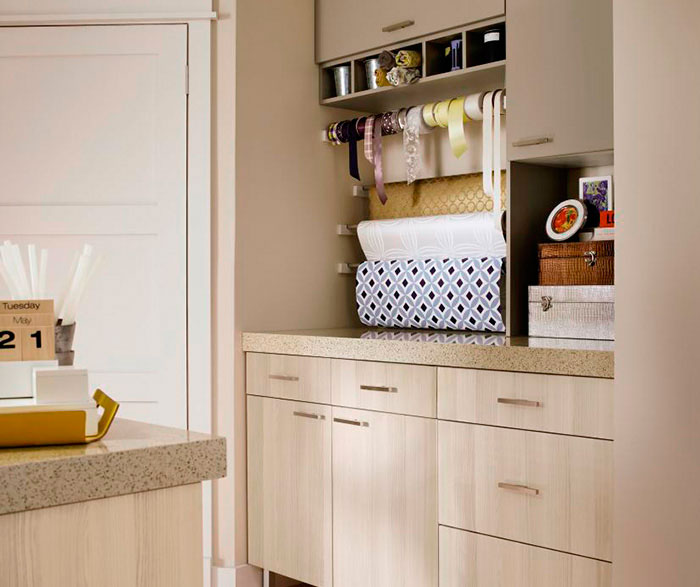 Wide Cabinet Drawer with Plate Holder - Kitchen Craft