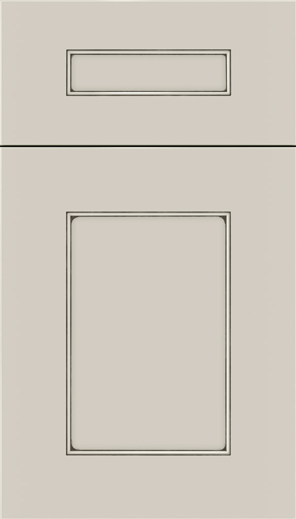 Cochrane 5pc MDF cabinet door in Cirrus with Smoke glaze