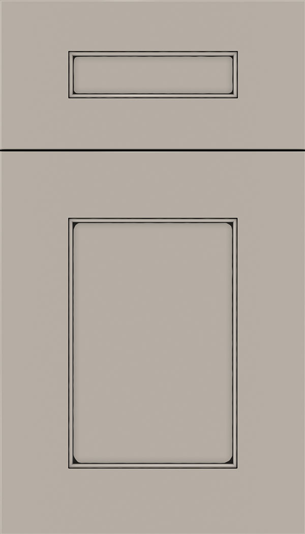 Cochrane 5pc MDF cabinet door in Nimbus with Black glaze