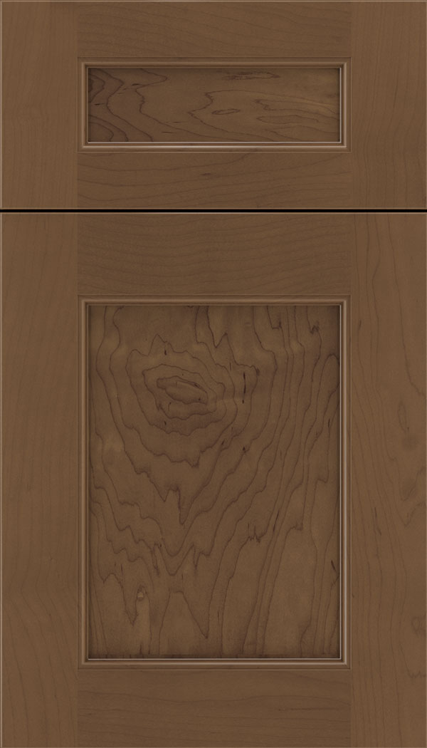 Lexington 5pc Maple recessed panel cabinet door in Toffee