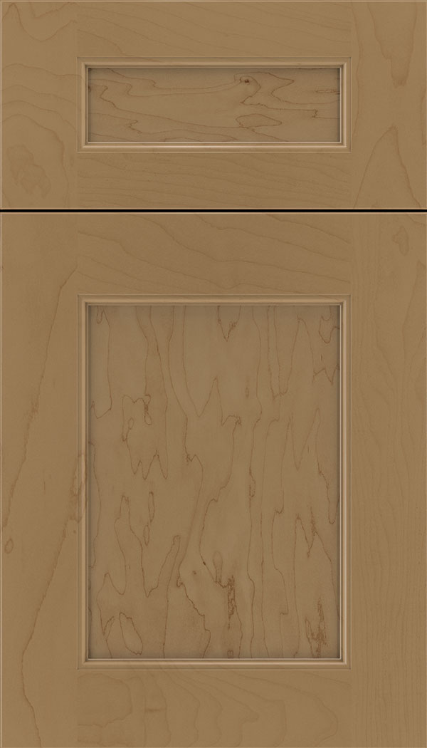 Lexington 5pc Maple recessed panel cabinet door in Tuscan