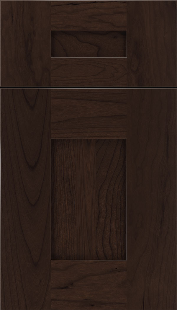 Newhaven 5pc Cherry shaker cabinet door in Cappuccino