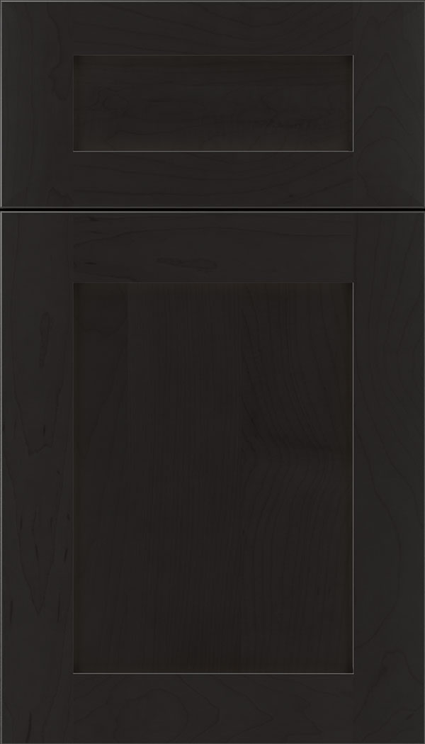 Plymouth 5pc Maple shaker cabinet door in Charcoal