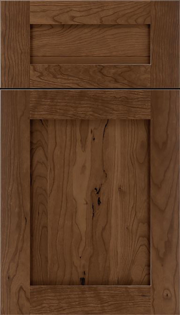 Salem 5pc Cherry shaker cabinet door in Toffee