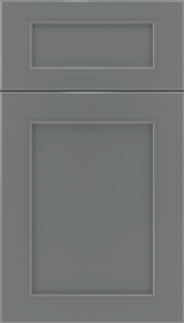 Templeton 5pc Maple recessed panel cabinet door in Cloudburst